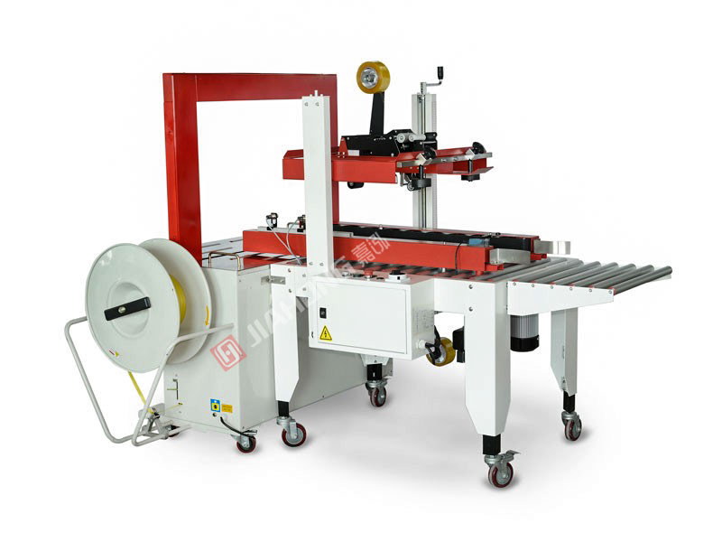 Automatic case sealing + packing machine